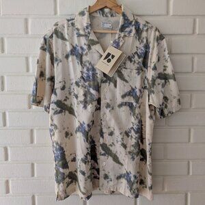 Frank and Oak Fluid Camp Collar Shirt (Size S)